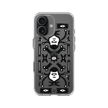 iPhone 17 Clear Case（相機按鈕） 透明 - Abei - Mask Fam圖騰