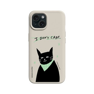 iPhone 15 SolidX 貝殼灰 - 小犬工作室 The little K9s - I don't care.
