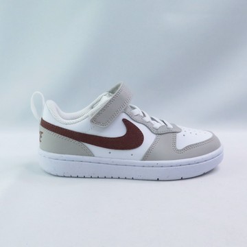 NIKE FZ4522100 中童 休閒鞋 Court Borough Recraft 白×紅【iSport愛運動】