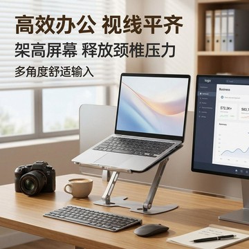 🔥繪生活🔥 金屬碳素鋼閱讀升降摺疊多功能看書支架 讀書架 升降筆記本支架 辦公 原廠保固三個月