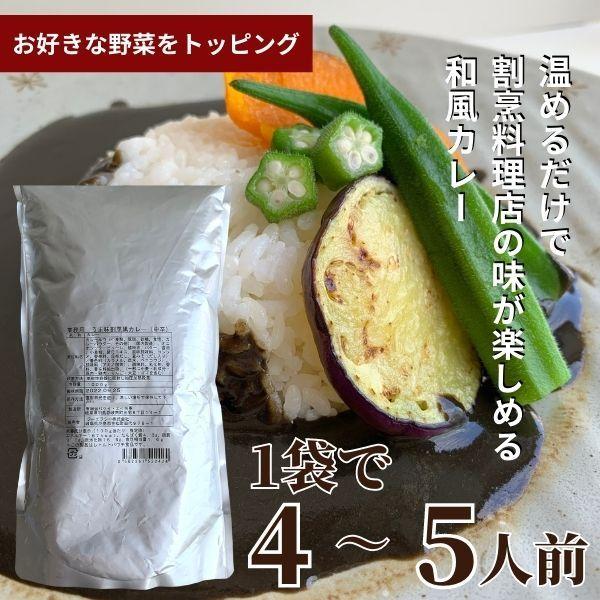 業務用 うま味割烹黒カレー（中辛）1Kg［常温］レトルトカレー