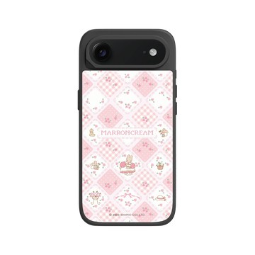 iPhone Air SolidX 黑 - 三麗鷗-兔媽媽 Marron Cream - 午茶蕾絲