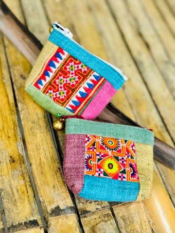 刺繡 繡花 民族風 收納包 零錢包 耳機包 小包