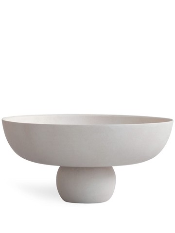 101 Copenhagen - medium Baburu ceramic bowl (15cm x 30cm) - unisex - ceramic - One Size - White
