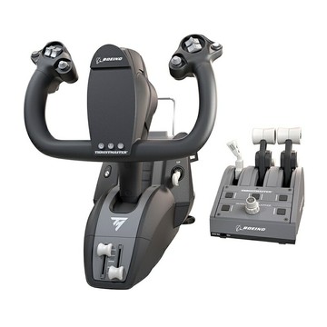 【加碼送8%樂天點數】Thrustmaster TCA Yoke Pack Boeing Edition 波音官方授權模擬飛行搖桿 油門節流閥弧座系統 可支援Xbox PC