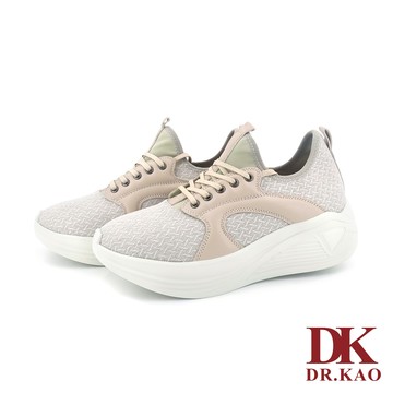 【DK 空氣鞋】 一腳蹬極彈力空氣女鞋 89-4140-63 淺灰色