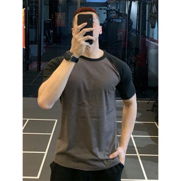 irontrap美式男士運動體恤短袖男健身衣服寬松純棉t恤籃球上衣夏