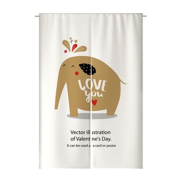 【客製化門簾】【贈桿發票】免打孔門簾 單門簾 北歐風門簾 日式短簾 莫蘭迪門簾 鞋櫃遮擋簾 廣告布條 門簾兩片式