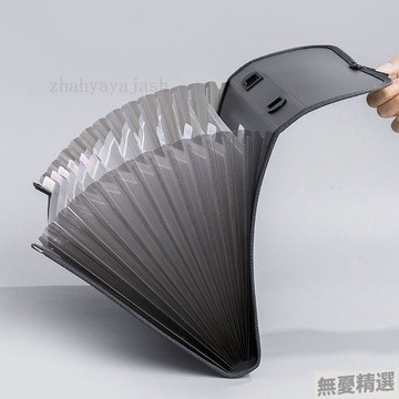 💖嚴選優品新款得力風琴包手式式大容量A4初中生試卷收納袋文件夾多層卷子夾