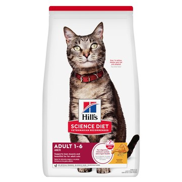 Hill's 希爾思 SCIENCE DIET 成貓 1~6歲適用 特調食譜 4.5lb  1.81kg  1個  雞