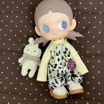 嘎子姐zsiga娃衣8分BJD手作娃衣童趣揹帶褲套裝可動玩偶換裝可愛生日禮物 禮物生日禮物 禮物