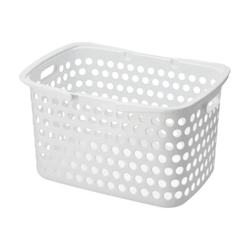 簍空款洗衣籃 300g  大  白色