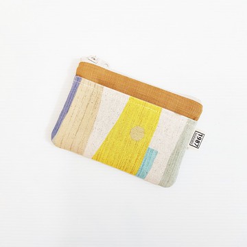【仲夏夜之夢-黃(棕)】 零錢包 隨身包 拉鏈袋 母親節