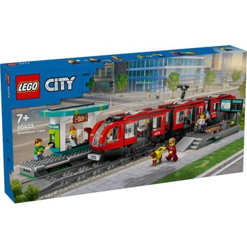 💗芸芸積木💗現貨!! LEGO 60423 市區路面電車和車站 城市City系列