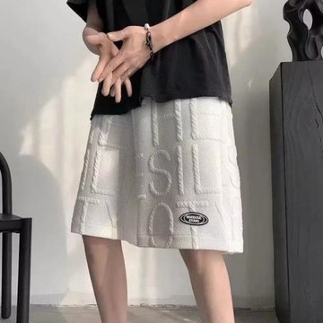 Fashion printed loose fitting sports shorts 印花寬松運動短褲