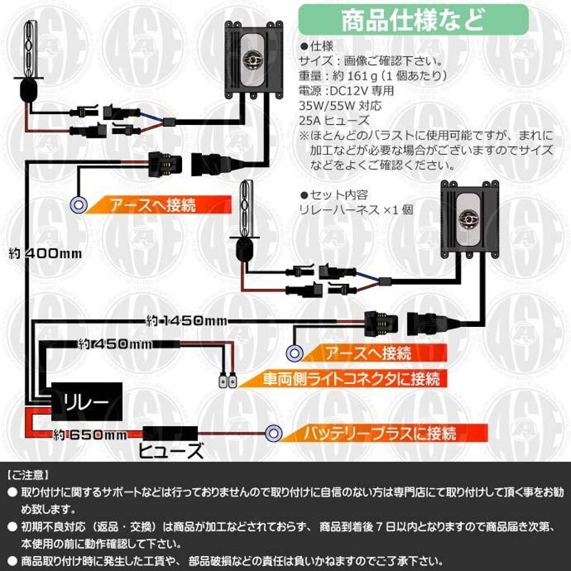 コレクション 電源 安定 用 リレー ハーネス