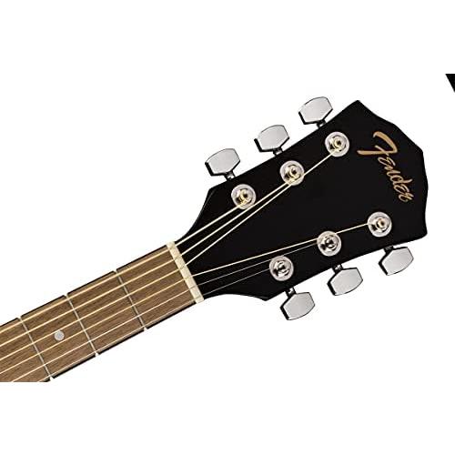 フェンダーFA-125CE Dreadnought Cutaway Acoustic-Electric Guitar Sunburst Bundl