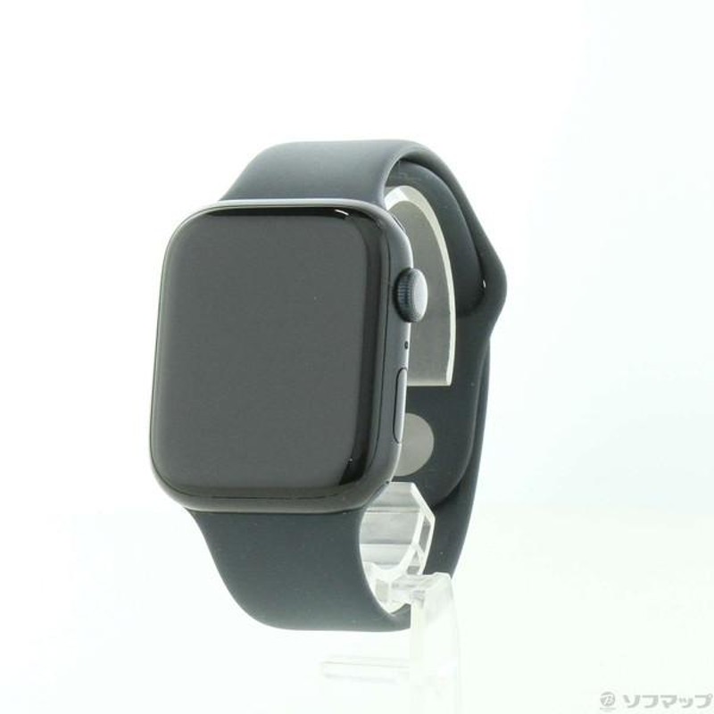 Apple(アップル) Apple Watch ミッドナイトアルミニウムケース 45mm