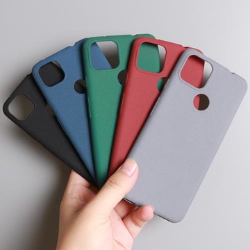 適用谷歌Pixel4A手機殼磨砂防滑5G軟硅膠Google pixel4XL奶奶灰3A防指紋全包防摔