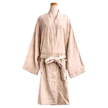 HOLA 和樂家居 PALETTE 純棉浴袍 F  彌月咖  1件