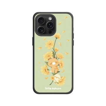 iPhone 15 Pro Max SolidX 黑 - 小玉米花 Littlepopcorn - 金盞花