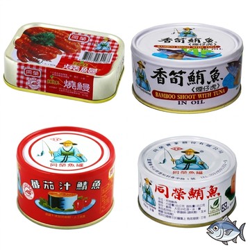 【蝦皮直營】同榮 香筍鮪魚(煙仔虎) 辣味燒鰻 (紅) 平二號 鮪魚(煙仔虎) 三入組 罐頭 鮪魚罐頭