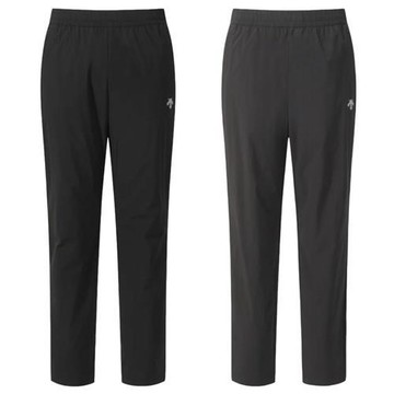 Descente 迪桑特 長褲 男裝 拉鍊口袋 黑/深灰 SR221RWP41-BLK0/SR221RWP41-CHC0