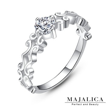 【Majalica】925純銀戒指．幸福閃耀．尾戒