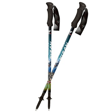 FIZAN超輕三節式健行登山杖2入特惠組 白朗峰