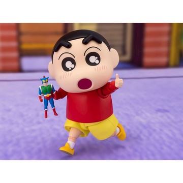 ⭐正版現貨【蠟筆小新】S.H.Figuarts可動人偶公仔 動感超人 巧克比 日落小物  生日禮物 情人節禮物 畢業禮物