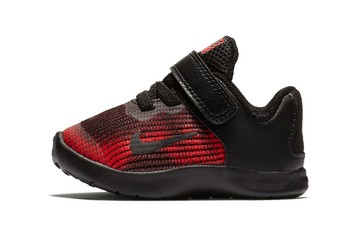 TD TODDLER/BABY NIKE FLEX 2018 RN PROFESSIONAL BLACK RED