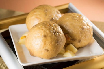 【滿面香】拔絲芝士手工饅頭-4入裝