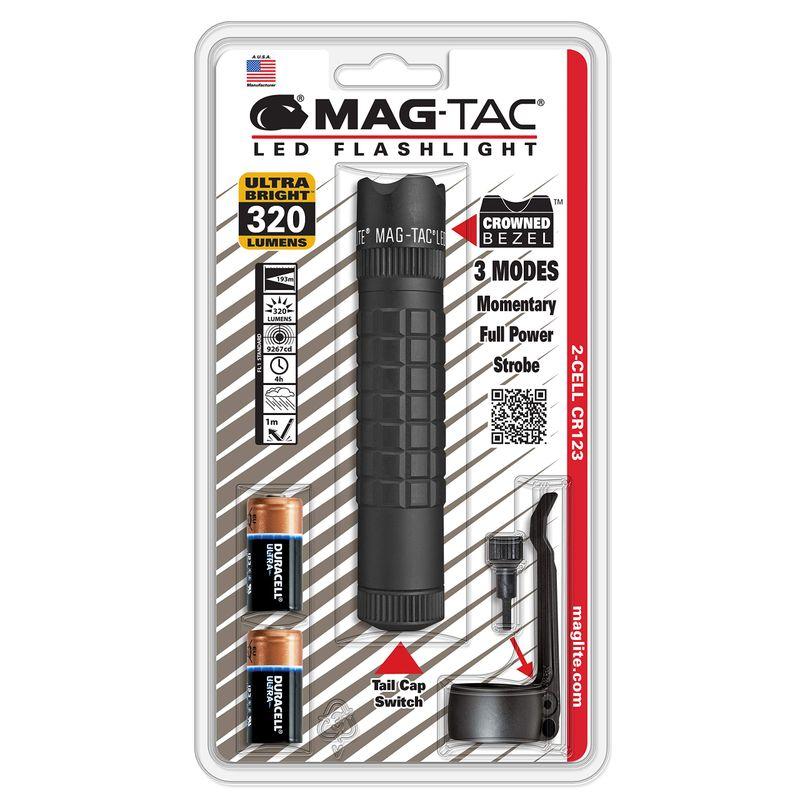 MAG-LITE(マグライト) マグタック LED クラウンベゼル SG2LRA6 ブラック