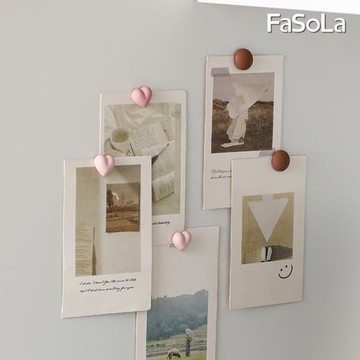 FaSoLa 簡約莫蘭迪多用途磁吸冰箱貼8入