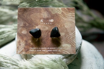 CRACK | 礦物系耳環 |  EARRINGS