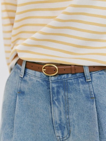 Classic Genuine Leather 20mm Belt [Brown]