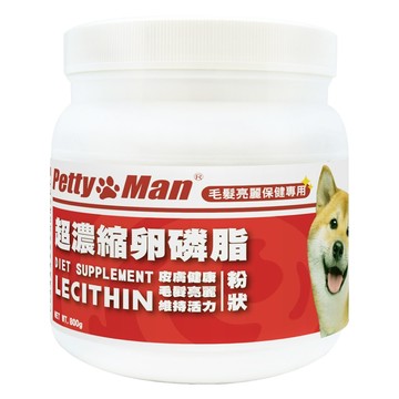 Petty Man 超濃縮卵磷脂 毛髮亮麗保健專用 粉狀  皮膚/毛髮  800g  1罐