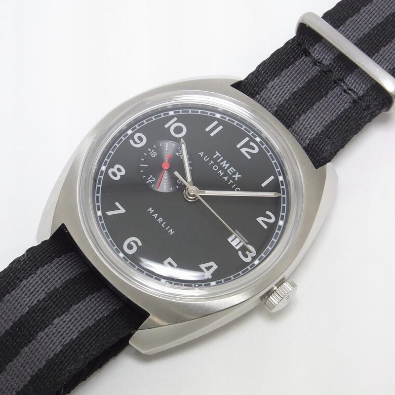 TIMEX/マーリンジェット/時計/ブルー/オートマチック/箱付/美品