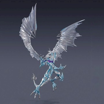 BANDAI萬代 S.H.MonsterArts 遊戲王5D's 星塵龍 怪獸模型成品收藏擺件