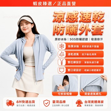正品SGS防曬認證 防曬外套 涼感防曬外套 連帽 冰絲防曬外套 抗UV 大尺碼 涼感外套 防曬衣 男生 女生 多款可選擇