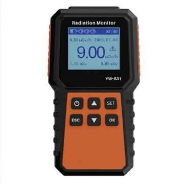 【高精度檢測】核輻射檢測儀 輻射檢測儀 核輻射測量儀 便攜式檢測 環境監測 食品檢測 家用應急必備 型號SYY90-YW-831