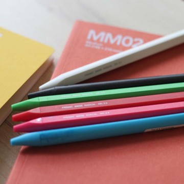 1111 PREMEC Radical EU 多彩膠墨筆 6入黑白水藍綠紅