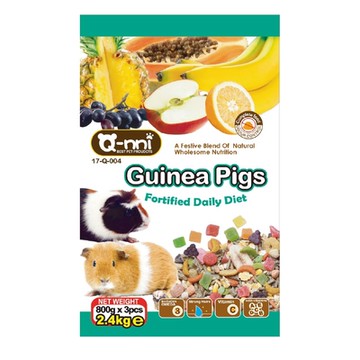 Qnni 天竺鼠水果大餐 2.4KG