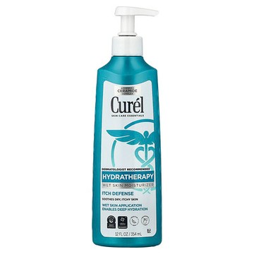 Curel, 水療補水緩解瘙癢保濕乳，12 液量盎司（354 毫升）