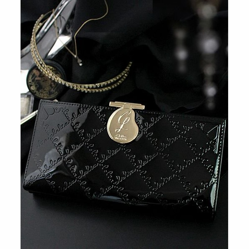 カッズ 長財布 レディース がま口 大容量 ブランド エナメル フラップ がま口長財布 レディース ブラック F Kazzu 通販 Lineポイント最大1 0 Get Lineショッピング