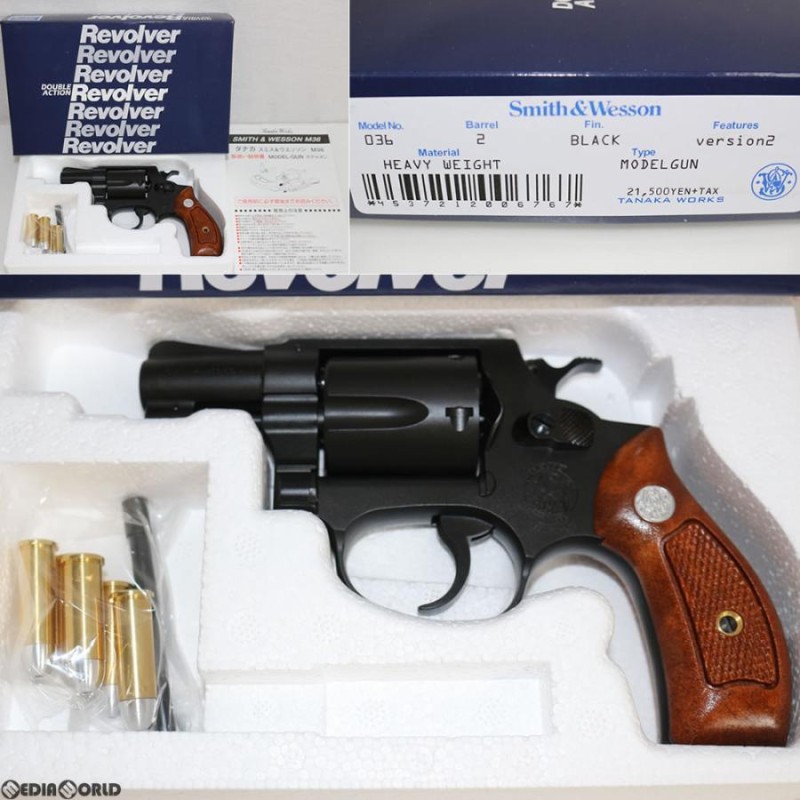 新品』『お取り寄せ』{MIL}タナカワークス モデルガン S&W M36 チーフ