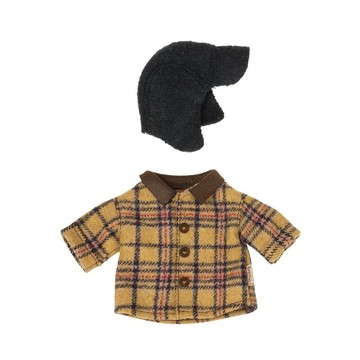 Maileg 樵夫夾克與帽子-泰迪爸爸配件