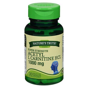 NatureS Truth Acetyl L Carnitine HCL Quick Release Capsules 30 Caps by Natures Truth