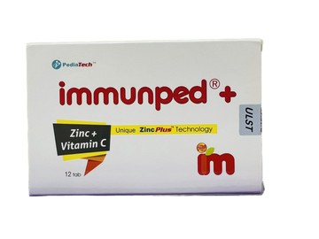 Immunped益妙兒 鋅C錠12's (口嚼錠)