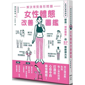 解決常見身形問題 女性體態改善圖鑑